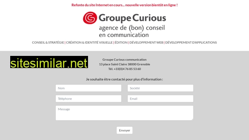 groupe-curious.com alternative sites