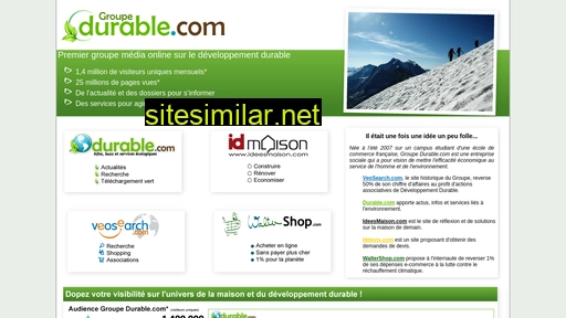 groupe-durable.com alternative sites