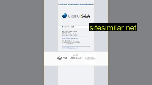 grupo-sya.com alternative sites