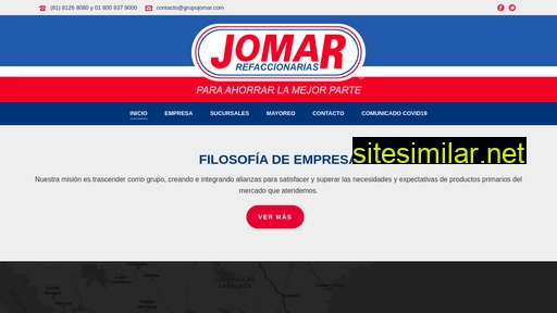Grupojomar similar sites