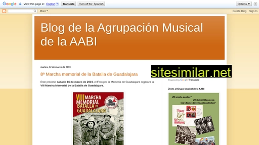 Grupomusical-aabi similar sites