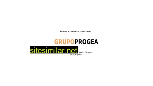 Grupoprogea similar sites