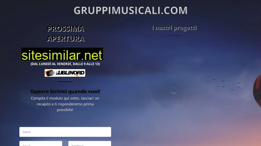 gruppimusicali.com alternative sites