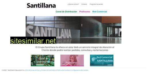 gruposantillanaclientes.santillana.com alternative sites