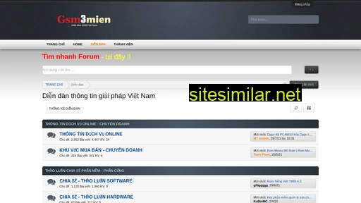 gsm3mien.com alternative sites