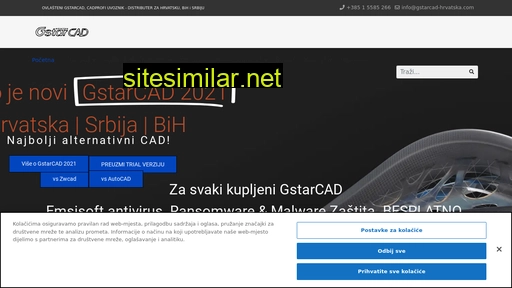gstarcad-hrvatska.com alternative sites