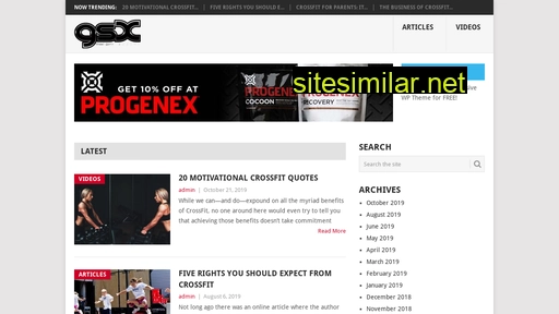 gsxcrossfit.com alternative sites