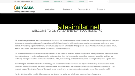 gsyuasa-es.com alternative sites