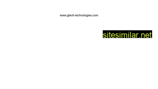 Gtech-technologies similar sites