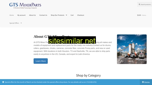 gtsmixerparts.com alternative sites