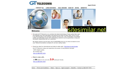 gttelecomm.com alternative sites