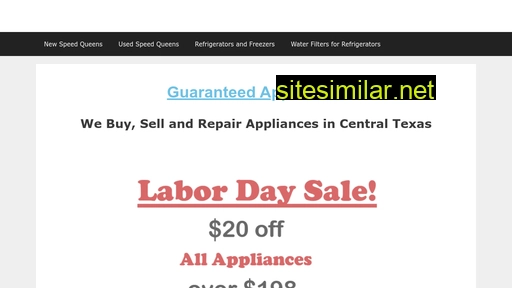 guaranteedappliances.com alternative sites