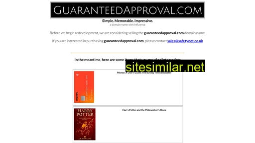 guaranteedapproval.com alternative sites