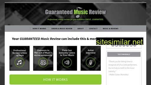 guaranteedmusicreview.com alternative sites