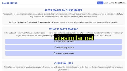 guessmatka.com alternative sites