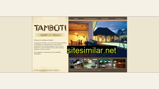 Guesthouse-tamboti similar sites