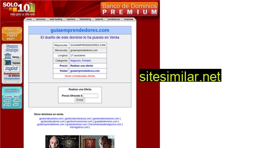 guiaemprendedores.com alternative sites
