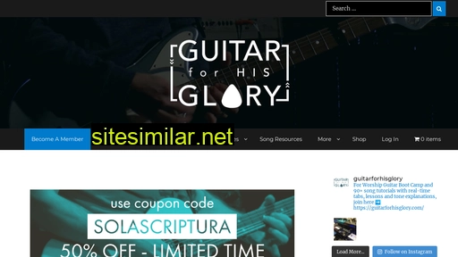 guitarforhisglory.com alternative sites