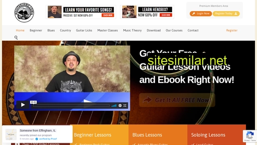 guitarjamz.com alternative sites