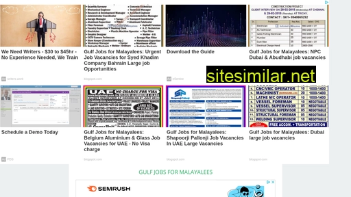 gulf-jobs-malayalees.blogspot.com alternative sites