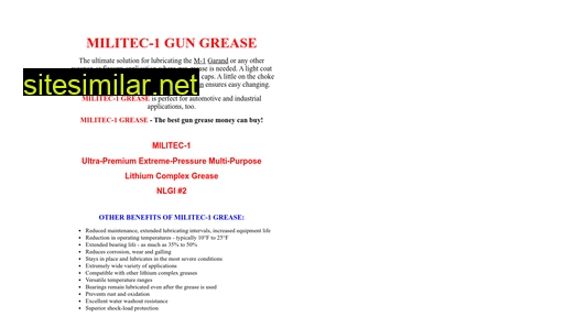 gungrease.com alternative sites