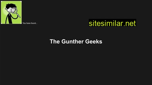 Gunthergeeks similar sites
