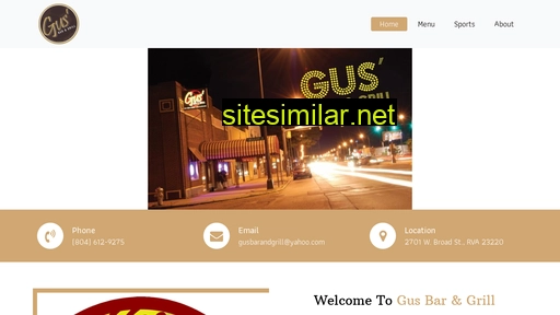 gusbarandgrill.com alternative sites