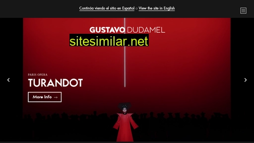 gustavodudamel.com alternative sites