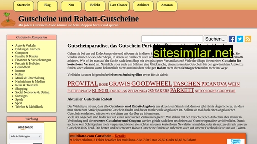 gutscheinparadise.com alternative sites