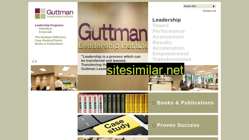 guttmanleadershipinstitute.com alternative sites