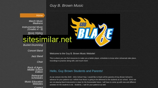 guybbrownmusic.weebly.com alternative sites