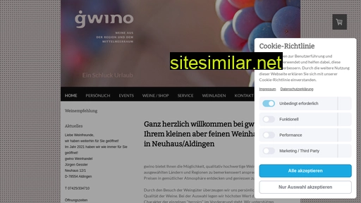 gwino.jimdo.com alternative sites