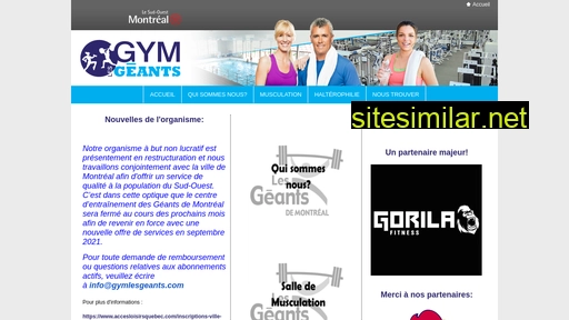 gymlesgeants.com alternative sites