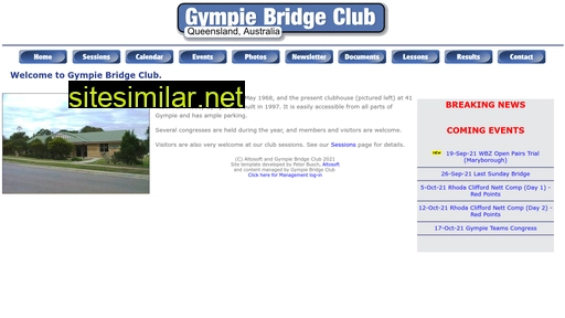 gympiebridgeclub.com alternative sites
