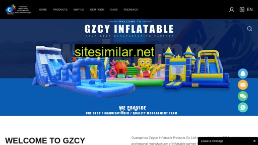 gzcyinflatables.com alternative sites