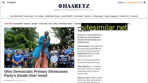 haaretz.com alternative sites