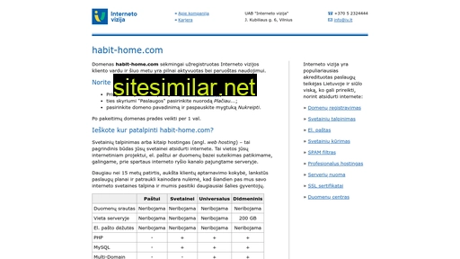 Habit-home similar sites