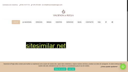 haciendaderegla.com alternative sites