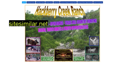 hackberrycreekranch.com alternative sites