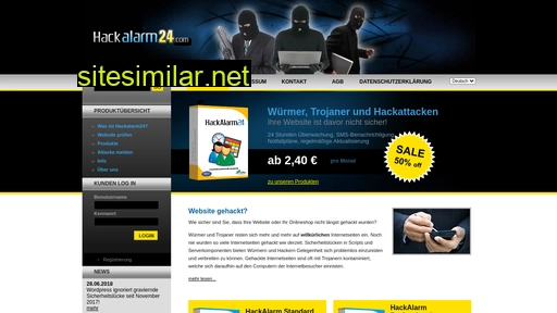 hackalarm24.com alternative sites