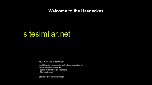 haenecke.com alternative sites