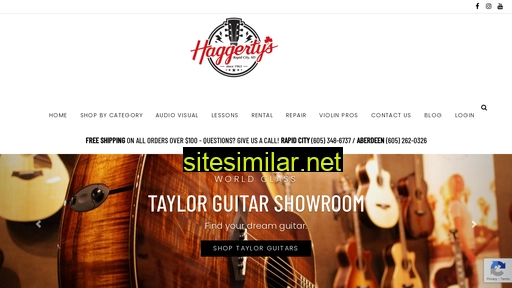 haggertysmusic.com alternative sites