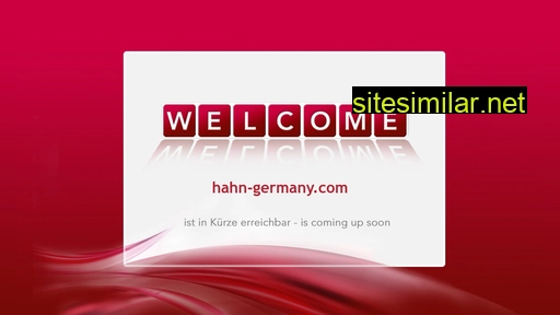 hahn-germany.com alternative sites
