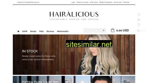 hairalicious.com alternative sites