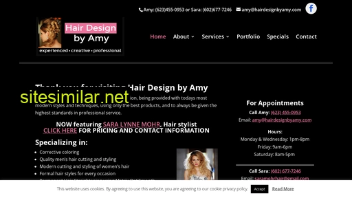 hairdesignbyamy.com alternative sites