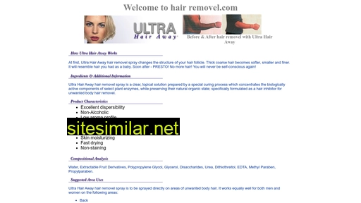 hairremovel.com alternative sites
