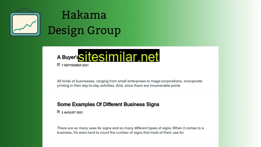 Hakamadesigngroup similar sites