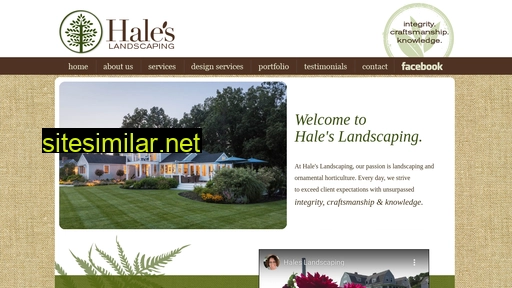 haleslandscaping.com alternative sites