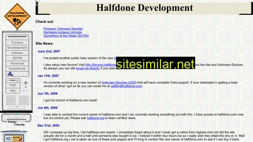 halfdone.com alternative sites