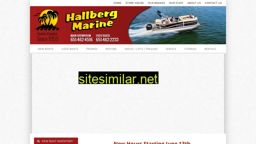 hallbergmarine.com alternative sites